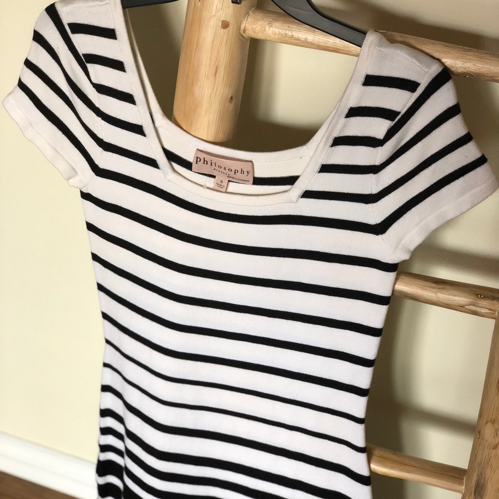 Classy striped dress - sz S